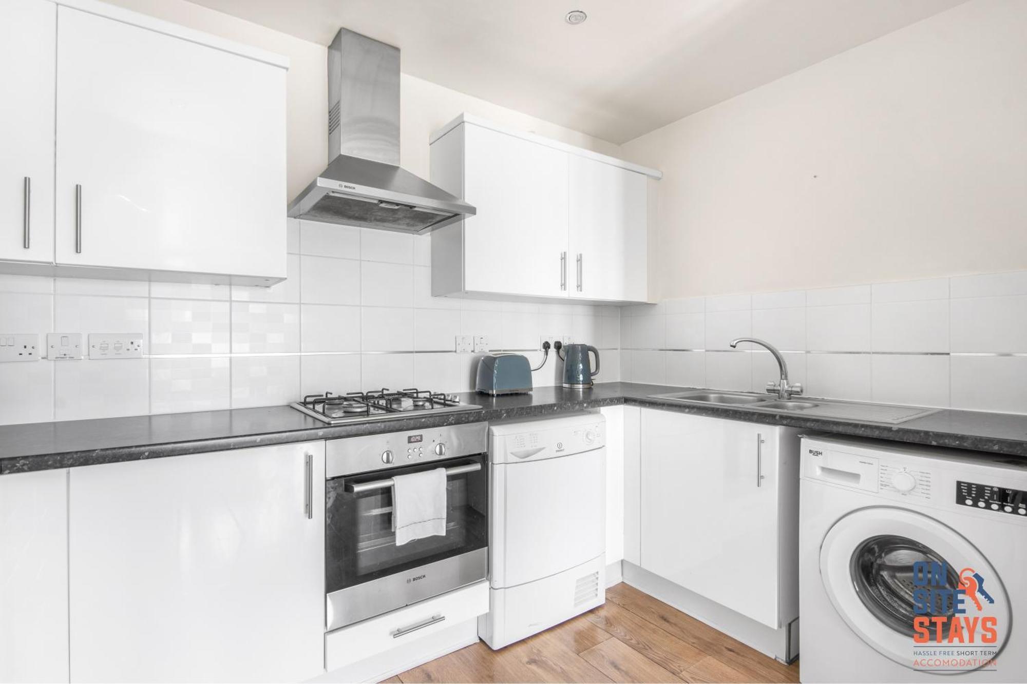 Onsitestays - Cosy 2-Bedroom Apartment With Free Parking, Wi-Fi & London Links Northfleet Ngoại thất bức ảnh