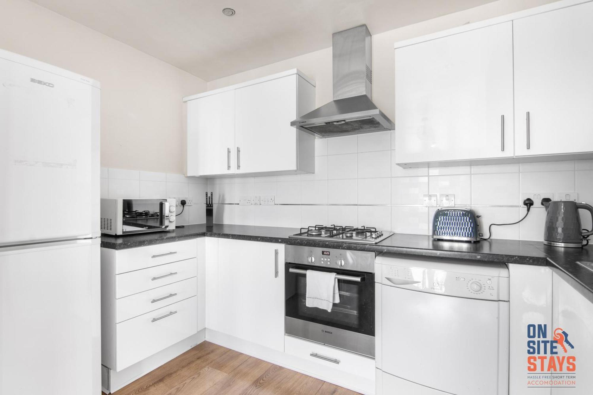 Onsitestays - Cosy 2-Bedroom Apartment With Free Parking, Wi-Fi & London Links Northfleet Ngoại thất bức ảnh